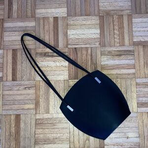 Olbrish Black Leather New Black Women's Handbag From Berlin